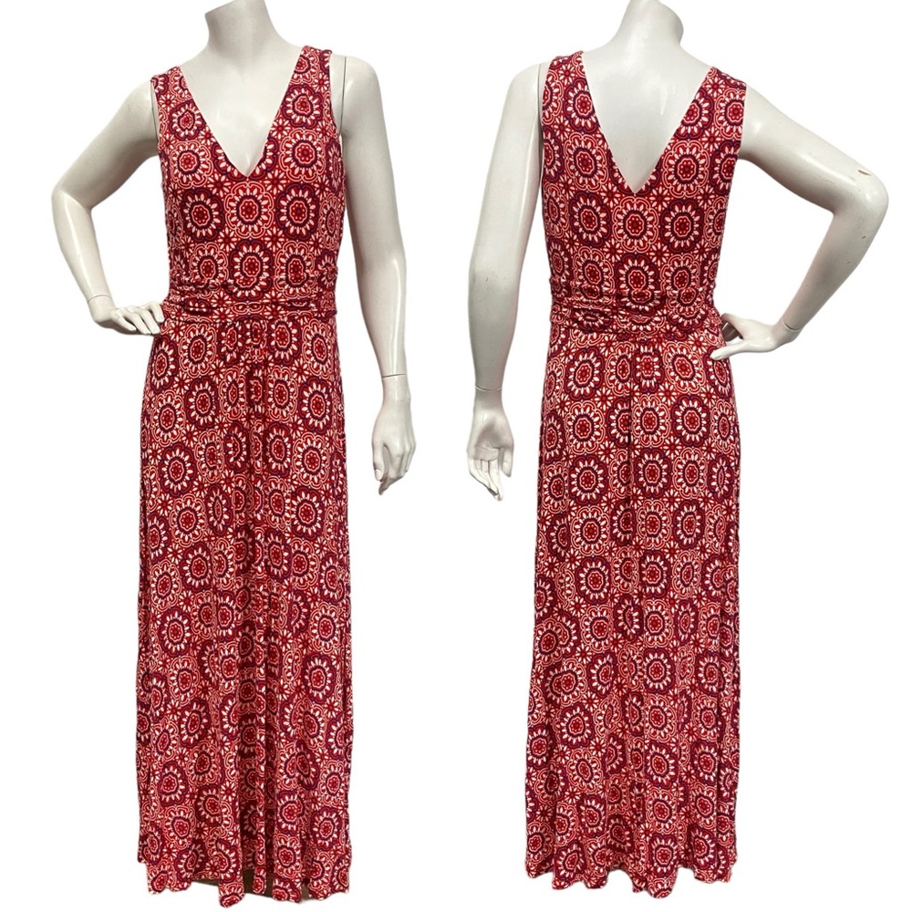 Boden Floral Print Shift Dress Uk Size 8r V Neck Floral Sleeveless Spring Summer